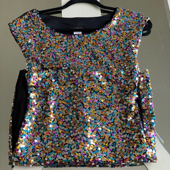 B. Darlin Sequin Dress (Dillard’s) - Picture 4 of 5